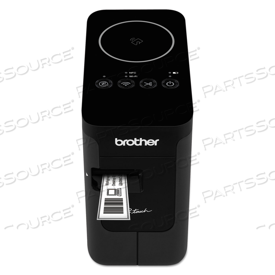 PT-P750W COMPACT LABEL MAKER WITH WIRELESS ENABLED PRINTING, 30 MM/S PRINT SPEED, 6 X 3.12 X 5.62 by Brother