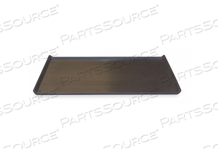 TRAY WITH DROP SIDES ESD by Molded Fiberglass