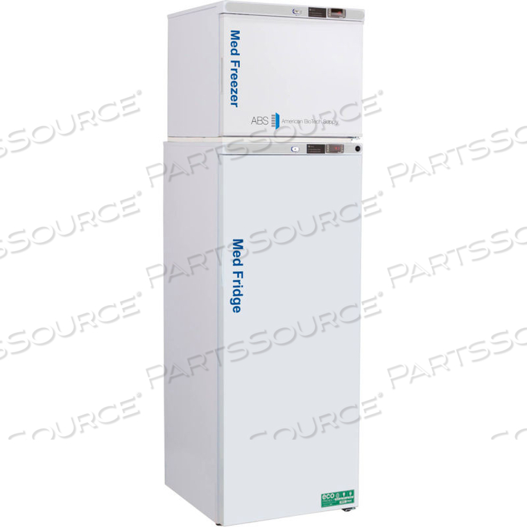 ABS PREMIER PHARMACY/VACCINE REFRIGERATOR & FREEZER COMBINATION, AUTO DEFROST FREEZER, 12 CU. FT. by American BioTech Supply
