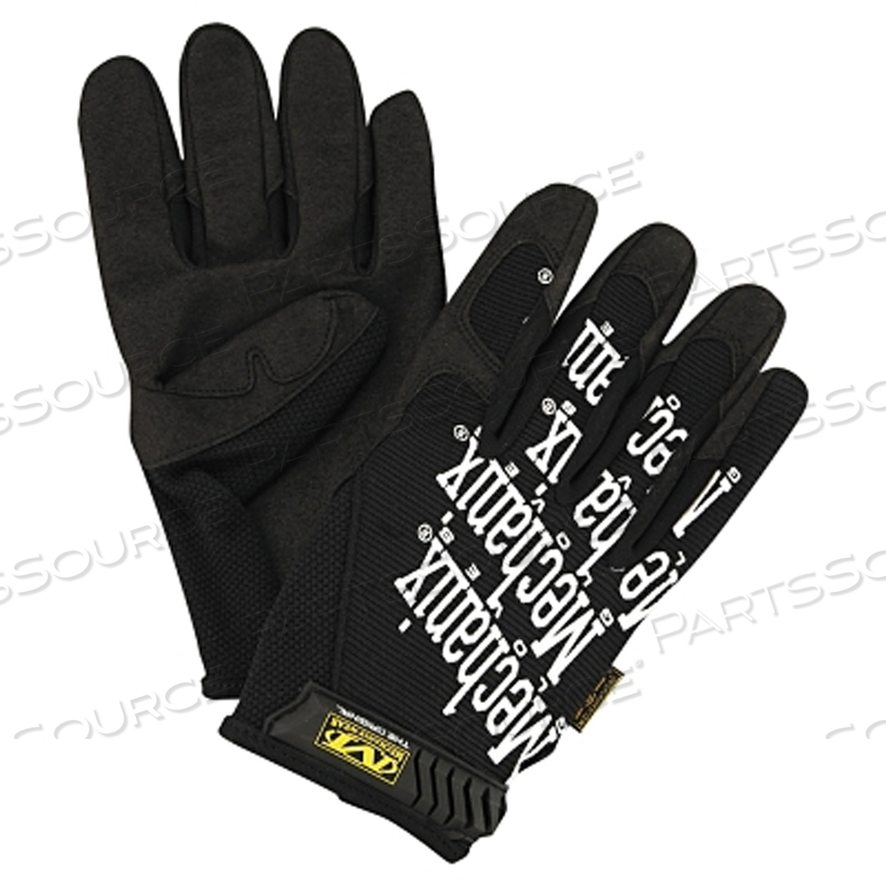 ORIGINAL GLOVES, NYLON, SYNTHETIC LEATHER, THERMAL PLASTIC RUBBER (TPR), TREKDRY, TRICOT, X-LARGE, BLACK by Mechanix Wear