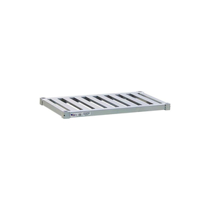ALUMINUM ADJUSTABLE T-BAR SHELF, 24"W X 48"L by New Age Industries