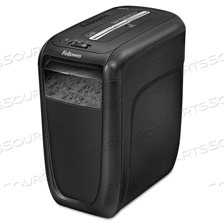 POWERSHRED 60CS CROSS-CUT SHREDDER, 10 MANUAL SHEET CAPACITY by Fellowes
