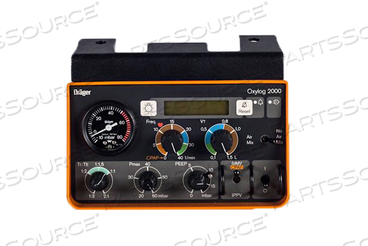 PM - DRAEGER OXYLOG 2000 VENTILATOR (2-YEAR) 