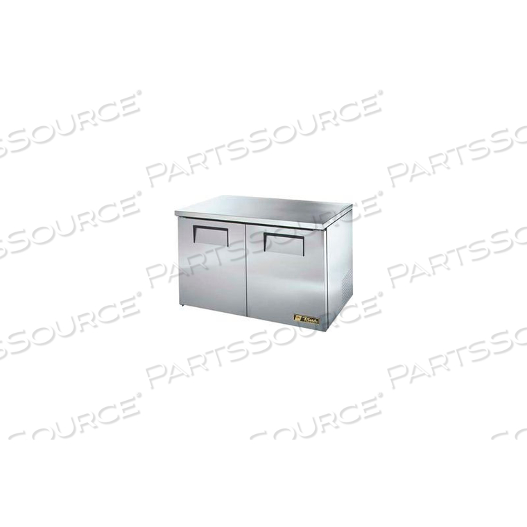 LOW PRO. UNDERCOUNTER FREEZER - 10F - 48-3/8"W X 30-1/8"D - TUC-48F-LP by True Food Service Equipment