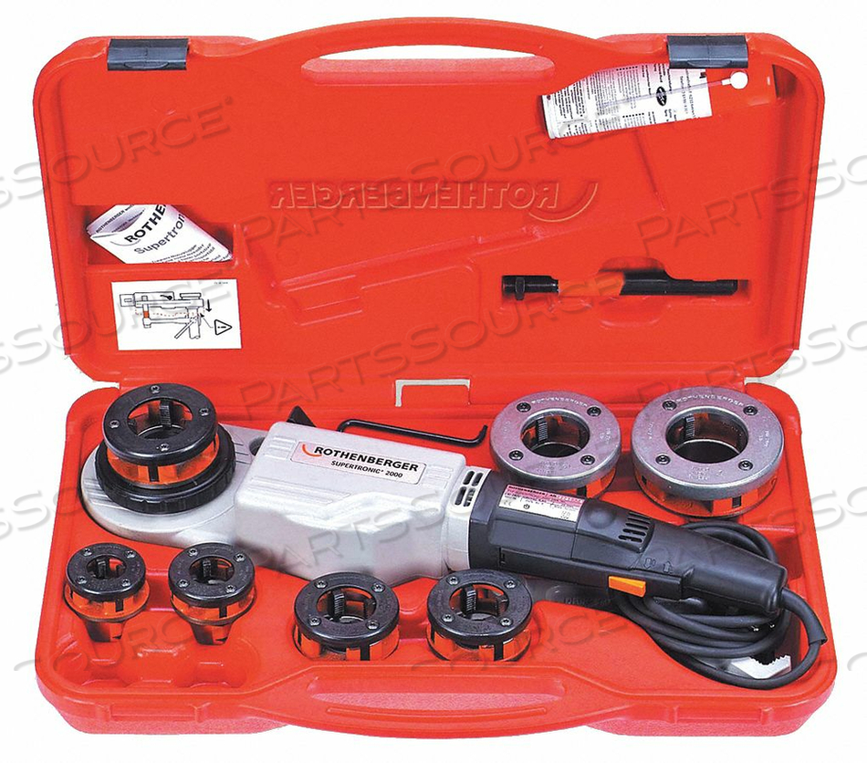 PIPE THREADING MACHINE 1/2 TO 2 by Rothenberger PIPE THREADING MACHINE 1/2 TO 2 by Rothenberger