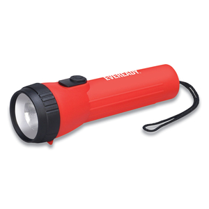 INDUSTRIAL GENERAL PURPOSE LED FLASHLIGHT, 2 D (SOLD SEPARATELY), RED by Eveready