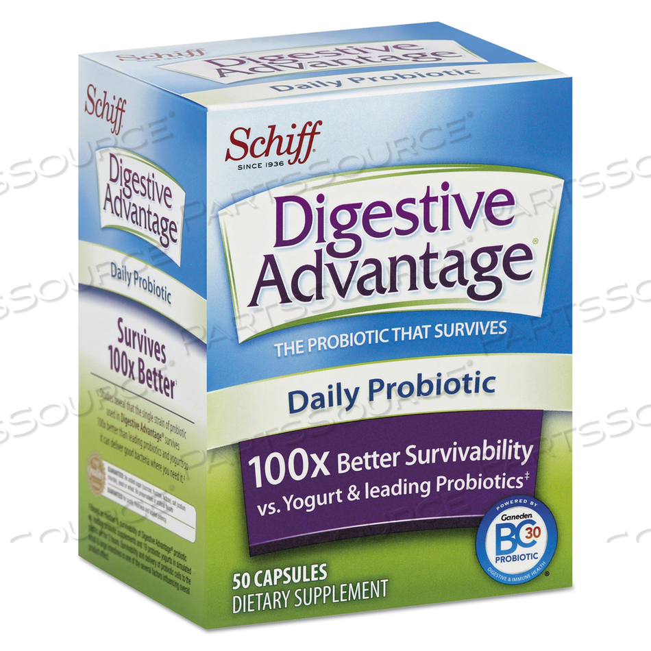 DAILY PROBIOTIC CAPSULE, 50 COUNT 