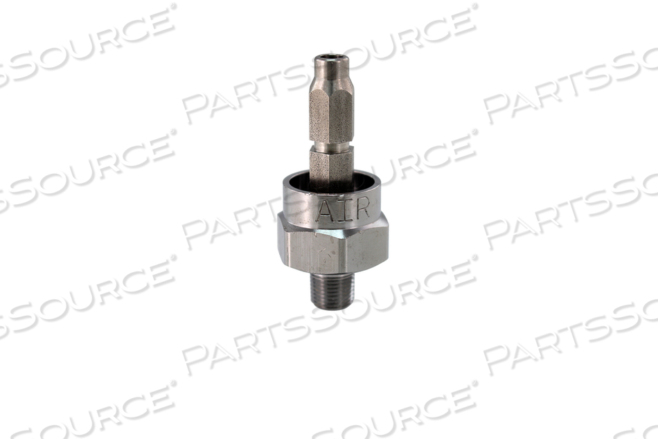 QUICK CONNECT ADAPTER, NON SWIVEL MALE X 1/8 IN MNPT, YELLOW, AIR by Bay Corporation