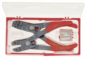 RETAINING RING PLIER SET 0 TO 90DEG 18PC by Proto