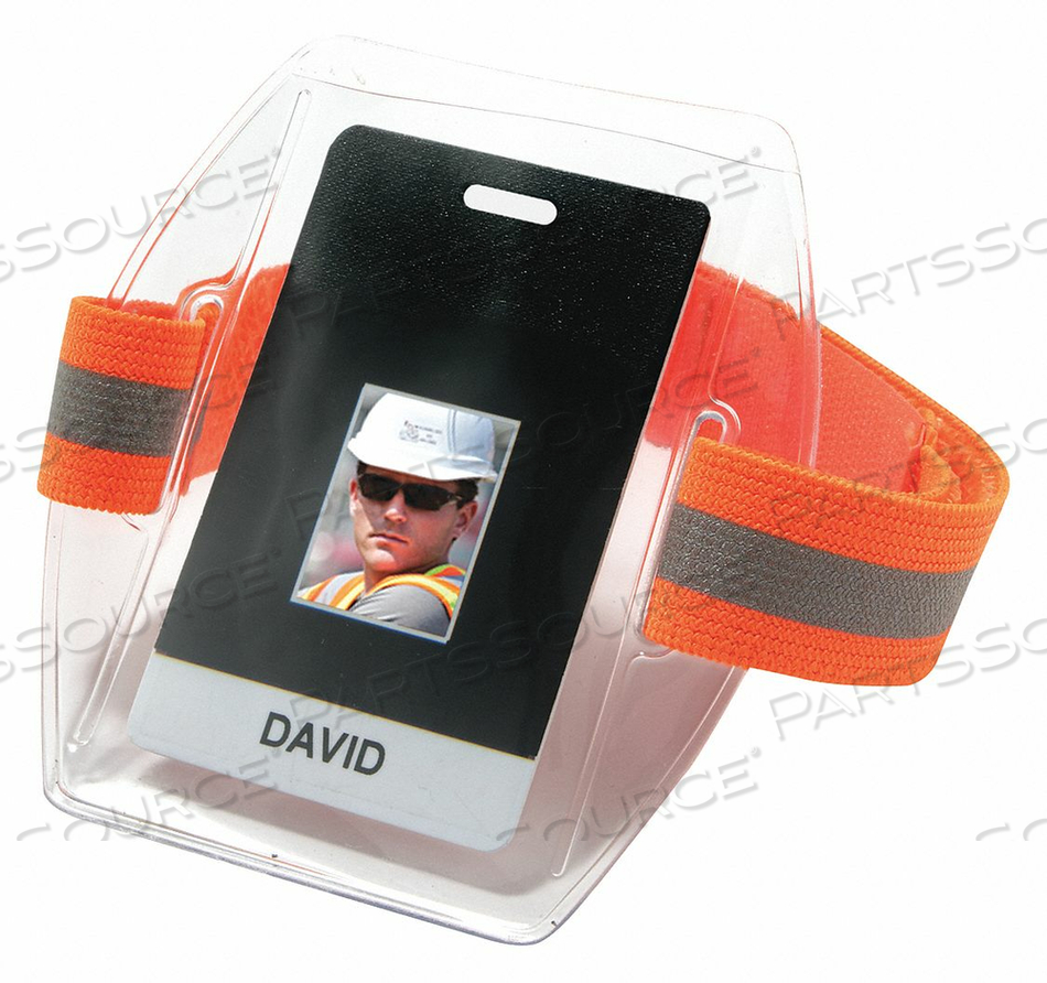 ARM BAND ID/BADGE HOLDER HI-VIS ORG by Ergodyne