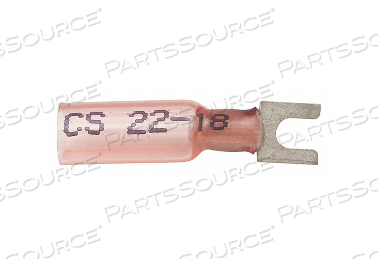 FORK TERMINAL STD #6 STUD RED PK10 by Velvac FORK TERMINAL STD #6 STUD RED PK10 by Velvac