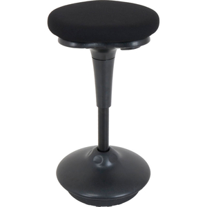 INTERION ACTIVE SEATING STOOL - FABRIC - 25"H - 33"H - BLACK by Global Seating Solutions LLC INTERION ACTIVE SEATING STOOL - FABRIC - 25"H - 33"H - BLACK by Global Seating Solutions LLC