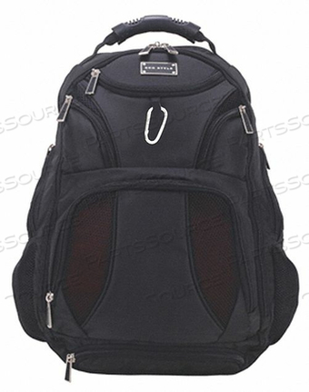 LAPTOP BACKPACK BLACK 15-1/2 W by ECO Style