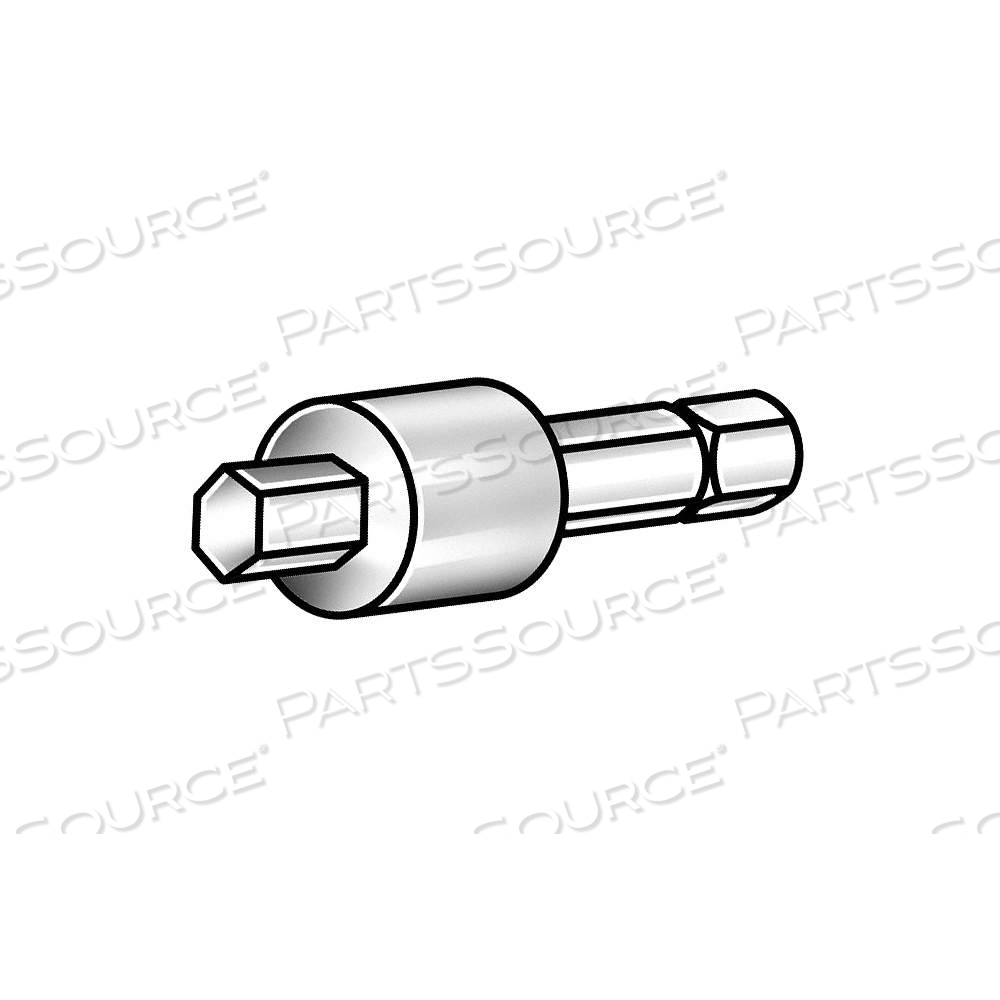POWER DRIVER, HEX DRIVE THREADED INSERTS/KNIFE THREADED INSERTS/SOLID THREADED INSERTS, STEEL, STEEL by Approved Vendor