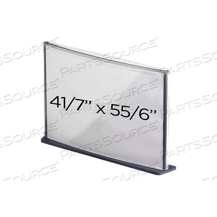 4-1/7" X 5-5/6" A6 SIGNAGE SILVER 