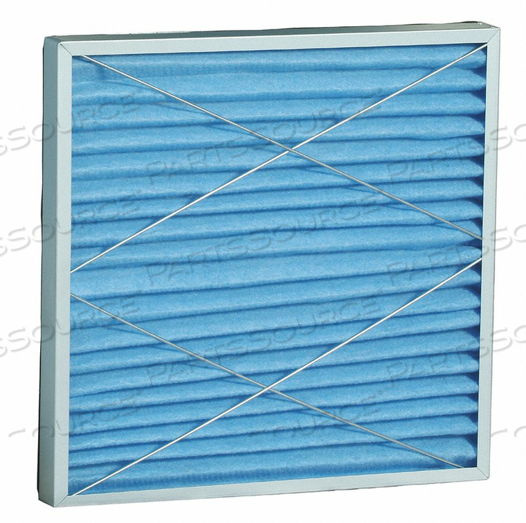 HIGH CAPACITY PLEATED FILTER 24X24X2 by DAYTON ELECTRIC MANUFACTURING CO