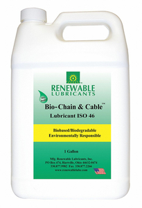 CHAIN  CABLE LUBRICANT 1 GAL by Renewable Lubricants