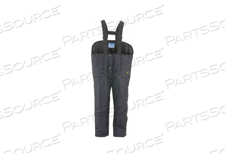 IRON TUFF LOW BIB OVERALL REGULAR, NAVY - 3XL by RefrigiWear IRON TUFF LOW BIB OVERALL REGULAR, NAVY - 3XL by RefrigiWear