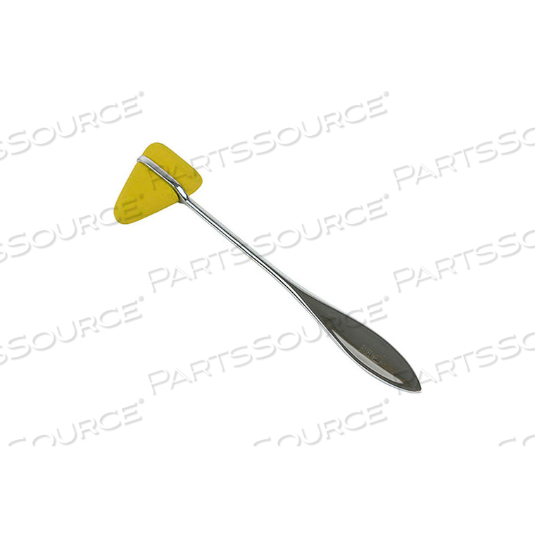 BASELINE TAYLOR PERCUSSION HAMMER, LATEX FREE, YELLOW by Fabrication Enterprises