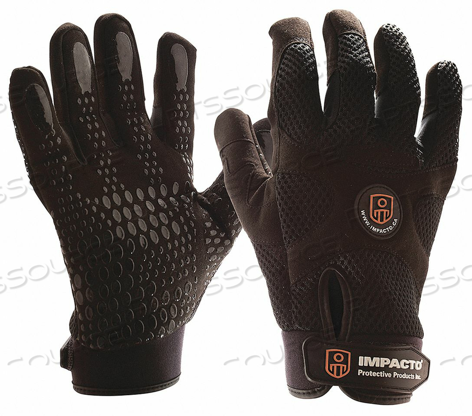 MECHANICS GLOVES L/9 10 PR by Impacto MECHANICS GLOVES L/9 10 PR by Impacto