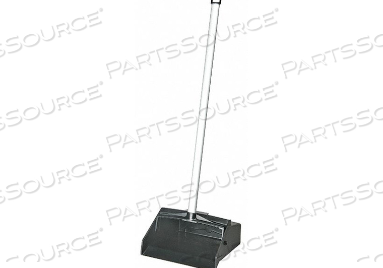 LONG HANDLED DUST PAN BLACK PLASTIC by Ability One LONG HANDLED DUST PAN BLACK PLASTIC by Ability One