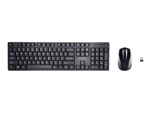KENSINGTON PRO FIT LOW-PROFILE DESKTOP SET - KEYBOARD AND MOUSE SET - WIRELESS - 2.4 GHZ - US by Kensington Computer Products