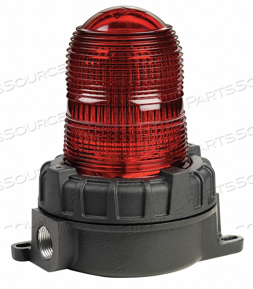 WARNING LIGHT STROBE RED 120VAC by Federal Signal