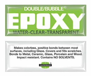 EPOXY WATER CLEAR 3.5G PK10 by Hardman