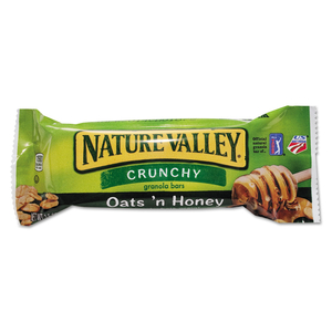 GRANOLA BARS, OATS'N HONEY CEREAL, 1.5 OZ BAR, 18/BOX by Nature Valley