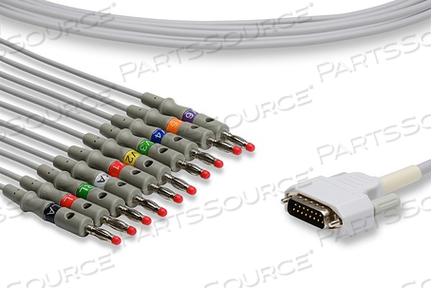 10 LEAD DIRECT CONNECT ECG CABLE 