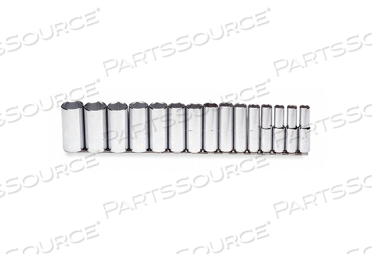 SOCKET SET SAE 1/2 IN DR 15 PC by Proto