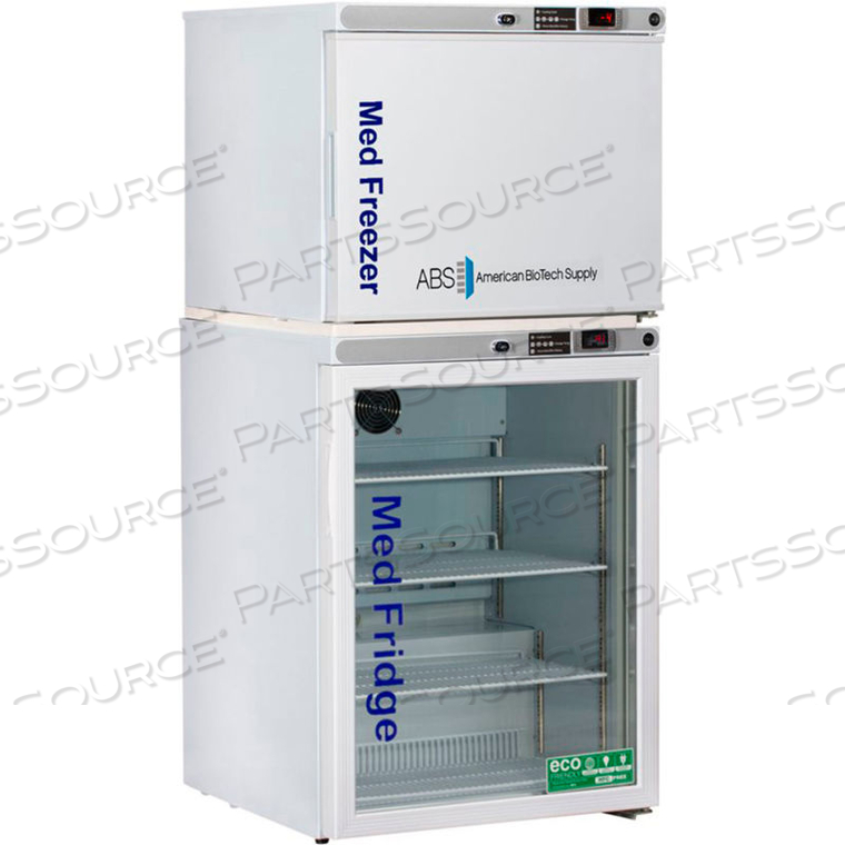 ABS PREMIER PHARMACY/VACCINE REFRIGERATOR & FREEZER COMBINATION, AUTO DEFROST FREEZER, 7 CU. FT. by American BioTech Supply