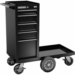 CHAMPION FMPRO 41"W X 20-1/4"D X 43-1/8"H 5 DRAWER BLACK ROLLER CABINET by Independent Design Inc CHAMPION FMPRO 41"W X 20-1/4"D X 43-1/8"H 5 DRAWER BLACK ROLLER CABINET by Independent Design Inc