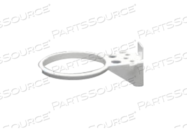 RING BRACKET, POLYCARBONATE, 10IN WALL OUTER EDGE, REUSABLE, FOR USE WITH: FOR FOR 2000CC AND 3000CC DISPOSABLE CANISTER WA-CAN-2000 OR -300 by Ohio Medical, LLC