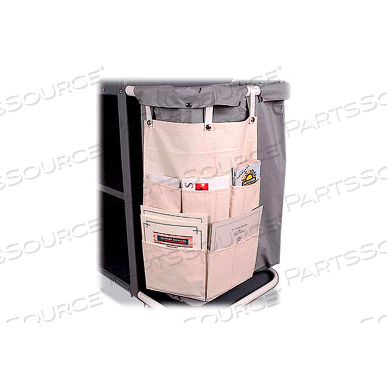 5 POUCH AMENITY CADDY, NATURAL by Forbes Industries