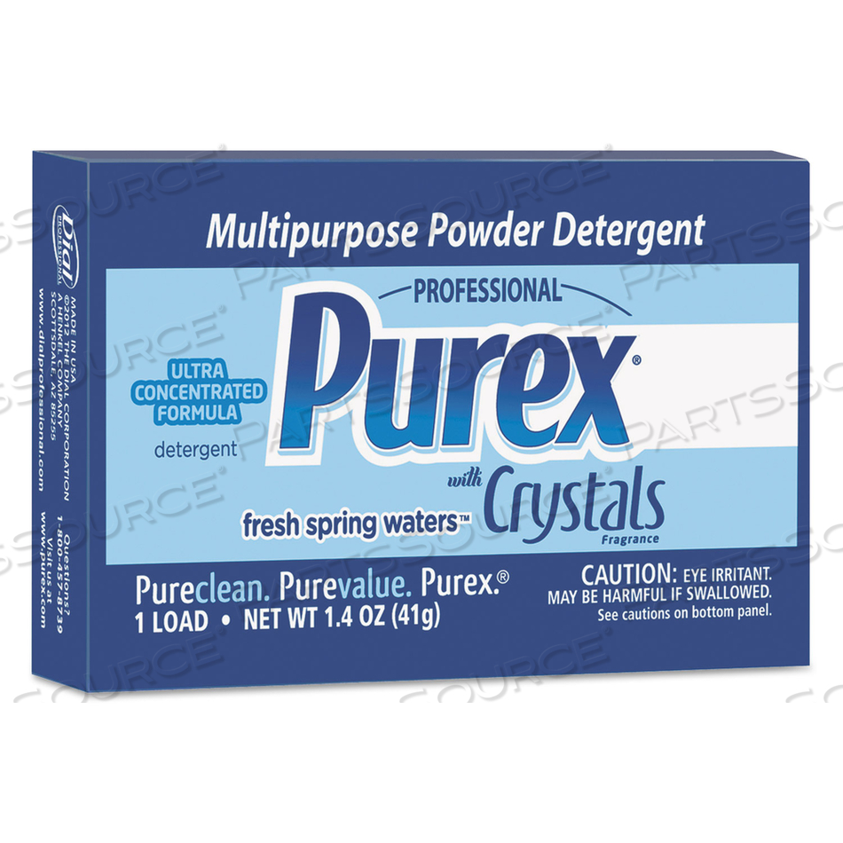 ULTRA CONCENTRATED POWDER DETERGENT, 1.4 OZ BOX, VEND PACK by Purex ULTRA CONCENTRATED POWDER DETERGENT, 1.4 OZ BOX, VEND PACK by Purex