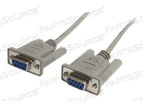THIS 6FT STRAIGHT THROUGH SERIAL CABLE FEATURES TWO DB9 FEMALE (DB9F) CONNECTORS by StarTech.com Ltd. THIS 6FT STRAIGHT THROUGH SERIAL CABLE FEATURES TWO DB9 FEMALE (DB9F) CONNECTORS by StarTech.com Ltd.