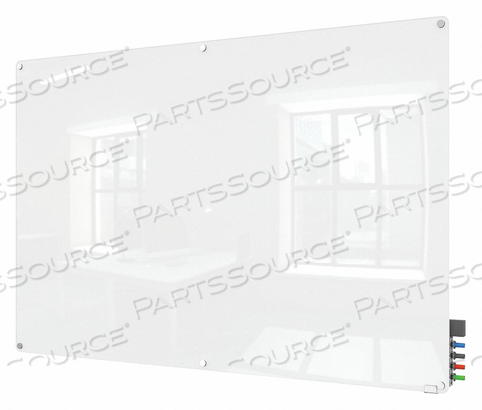 DRY ERASE BOARD MAGNETIC GLASS 96 W by Ghent DRY ERASE BOARD MAGNETIC GLASS 96 W by Ghent