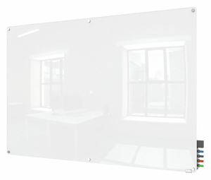 DRY ERASE BOARD MAGNETIC GLASS 96 W by Ghent DRY ERASE BOARD MAGNETIC GLASS 96 W by Ghent