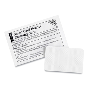 MAGNETIC CARD READER CLEANING CARDS, 2.1" X 3.35", 40/BOX by TST/Impreso, Inc. MAGNETIC CARD READER CLEANING CARDS, 2.1" X 3.35", 40/BOX by TST/Impreso, Inc.