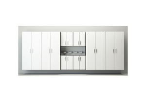 MODULAR CABINET SET 72 H 192 W 16 D by Flow Wall