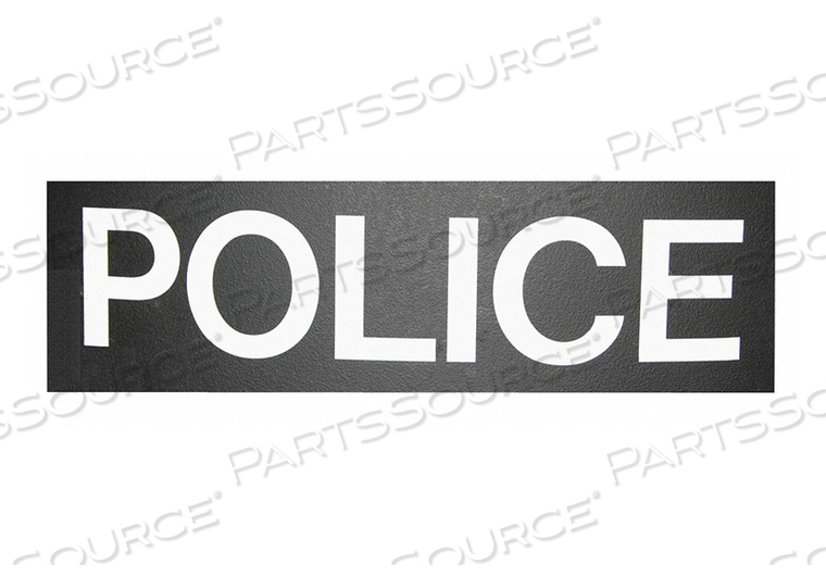 POLICE LOGO FOR BALLISTIC SHIELDS by United Shield International LLC