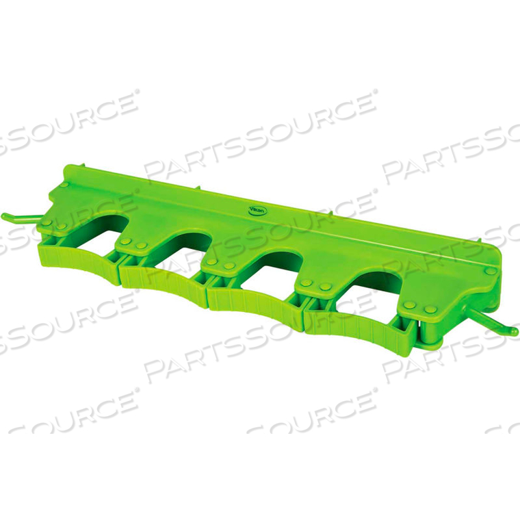 VIKAN WALL BRACKET FOR 4-6 TOOLS, LIME 