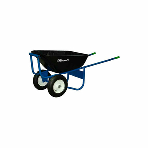 ALL-WELDED STEEL WHEELBARROW - 6 CU. FT. CAPACITY by Jescraft