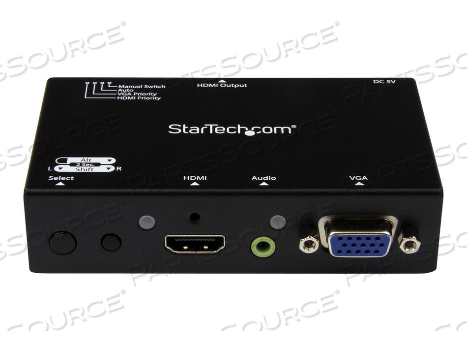 SHARE AN HDMI DISPLAY/PROJECTOR BETWEEN A VGA AND HDMI AUDIO/VIDEO SOURCE, WITH by StarTech.com Ltd.