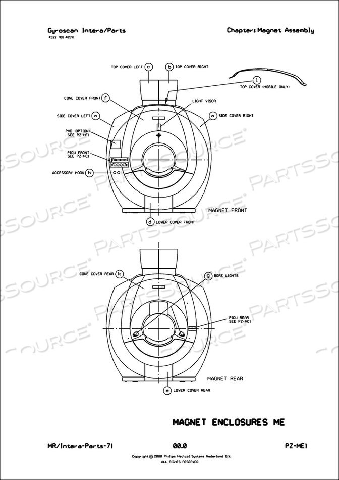 SEAL PROFILE, RUBBER, 1.5T STRENGTH by Philips Healthcare