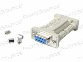 THIS NULL MODEM CABLE ADAPTER FEATURES TWO DB9 FEMALE CONNECTORS - A COST-SAVING by StarTech.com Ltd.