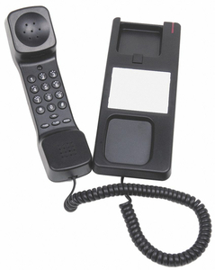 HOSPITALITY PHONE ANALOG WALL/DESK BLACK by Bittel HOSPITALITY PHONE ANALOG WALL/DESK BLACK by Bittel
