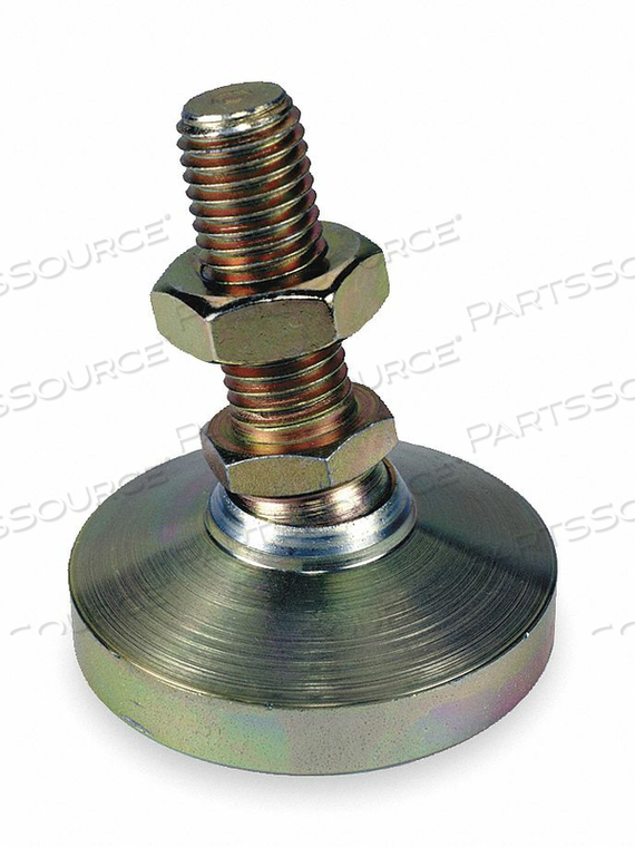 LEVEL PAD FIXED STUD 5/8-11 2-1/2IN BASE by Te-Co