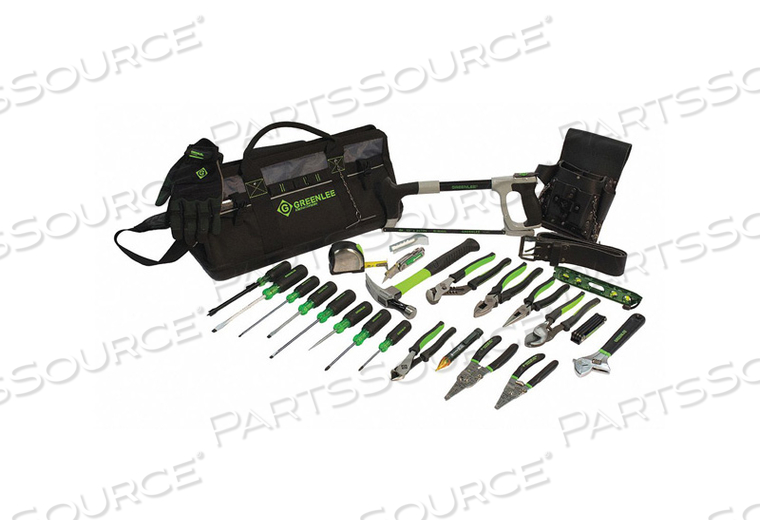 ELECTRICIANS TOOL KIT 28 PCS. BAG by Greenlee